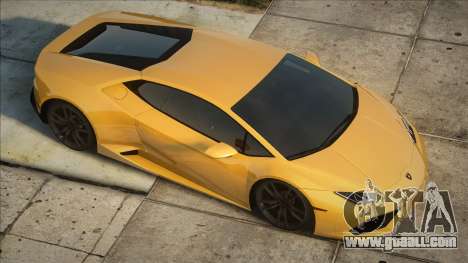 Lamborghini Huracan Gold for GTA San Andreas