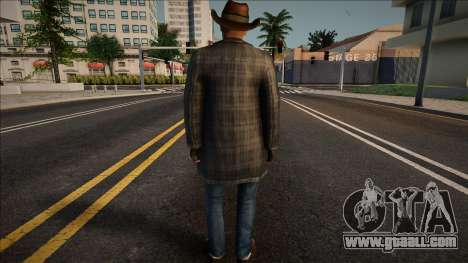 Hispanic Poko In a cowboy hat for GTA San Andreas