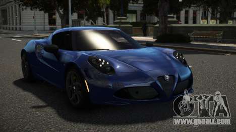 Alfa Romeo 4C Niroku for GTA 4