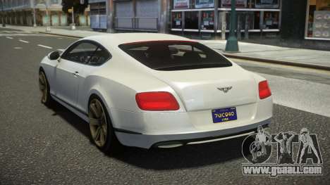 Bentley Continental Timula for GTA 4