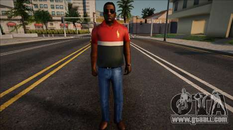 Jizzy in a golf outfit for GTA San Andreas