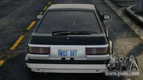 1983 Toyota Corolla Levin - Sprinter Trueno [AE8 for GTA San Andreas