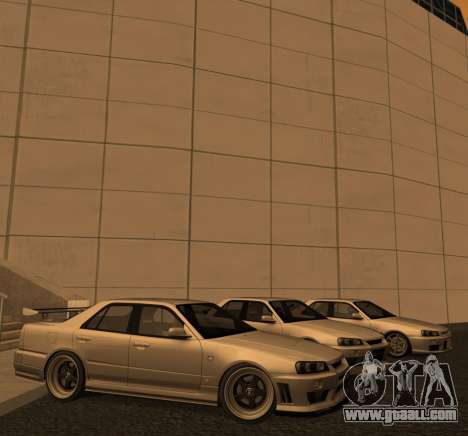 Nissan Skyline ER34 showroom for GTA San Andreas