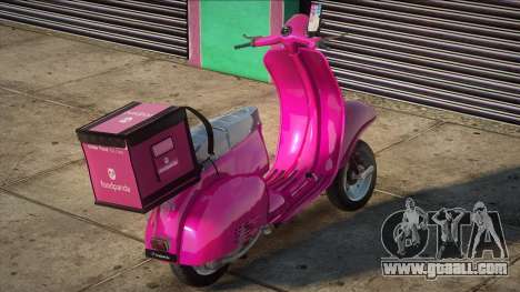 Scooter Vyatka Foodpanda Style for GTA San Andreas