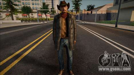 Hispanic Poko In a cowboy hat for GTA San Andreas