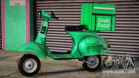 Vespa GrabFood Style for GTA San Andreas