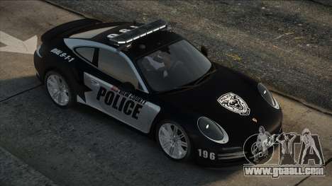 2014 Porsche 911 Turbo Police V1.1 for GTA San Andreas