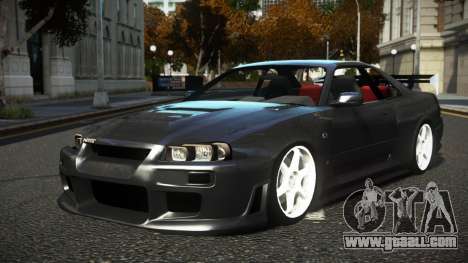 Nissan Skyline R34 Bafukas for GTA 4