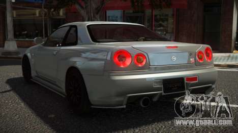 Nissan Skyline R34 Avunezro for GTA 4