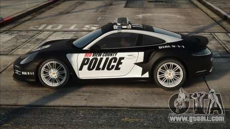 2014 Porsche 911 Turbo Police V1.1 for GTA San Andreas