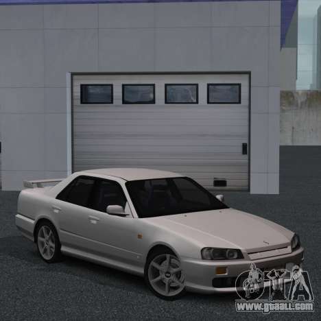 Nissan Skyline ER34 showroom for GTA San Andreas