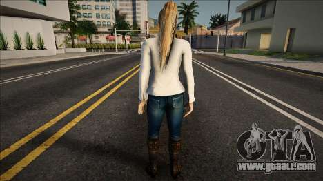 Young and pretty girl for GTA San Andreas