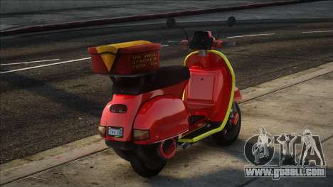 Faggio PizzaBoy HD for GTA San Andreas