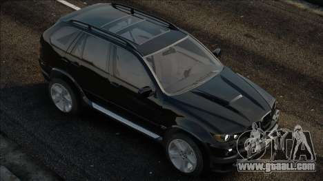 BMW X5 E53 Black for GTA San Andreas