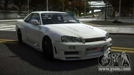 Nissan Skyline R34 Naquf for GTA 4