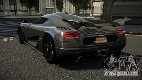 Koenigsegg Agera One Vugta for GTA 4