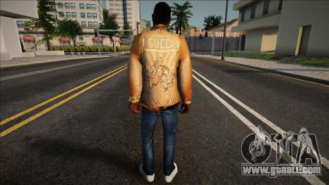 Gizzy in a Gucci outfit for GTA San Andreas