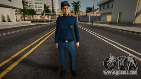 Girl of the Ministry of Emergency Situations for GTA San Andreas