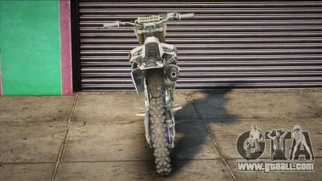 Suzuki RM-Z 450 V1 for GTA San Andreas