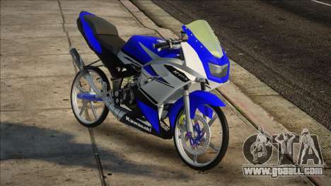 NINJA KAWASAKI RR SET INDO BIRU for GTA San Andreas