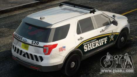 OCSO 2016 Ford Explorer for GTA San Andreas