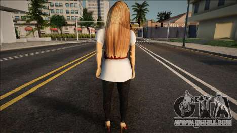 Curvy blonde for GTA San Andreas