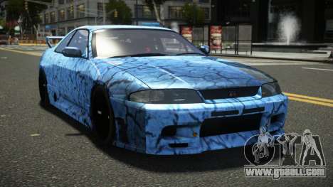 Nissan Skyline R33 Nebung S14 for GTA 4