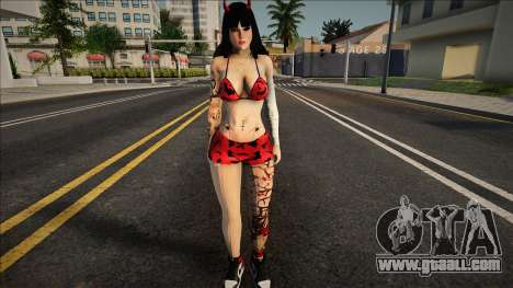 Halloween Girl V1 for GTA San Andreas