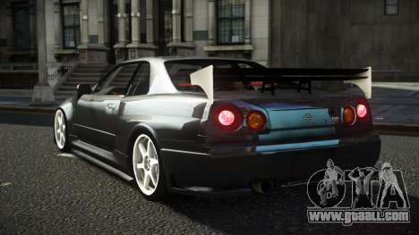 Nissan Skyline R34 Bafukas for GTA 4