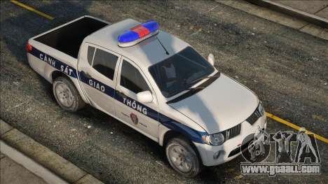 Mitsubishi L200 - Vietnam Traffic Police Pickup for GTA San Andreas