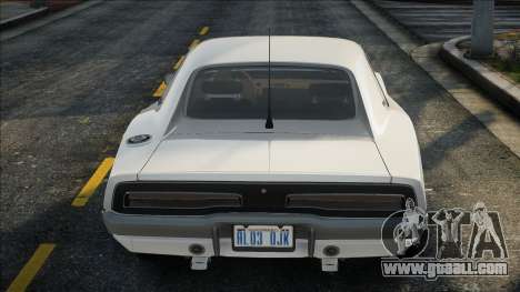 Dodge Charger RT White for GTA San Andreas