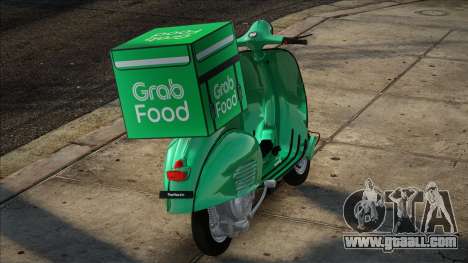 Vespa GrabFood Style for GTA San Andreas