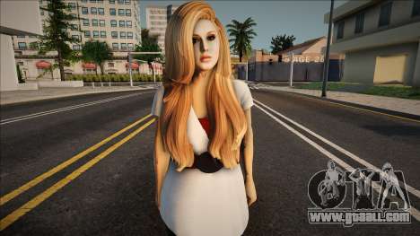 Curvy blonde for GTA San Andreas