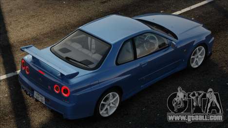 1999 Nissan Skyline GT-R R34 V-Spec V1.1 for GTA San Andreas