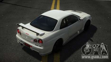 Nissan Skyline R34 Naquf for GTA 4