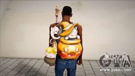 Ghostly Kitty Backpack for GTA San Andreas