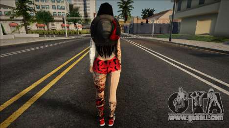 Halloween Girl V1 for GTA San Andreas