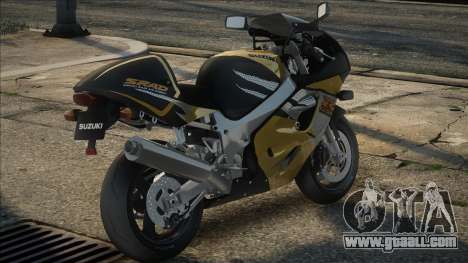 1997 Suzuki GSXR-750 SRAD Black-Yellow for GTA San Andreas