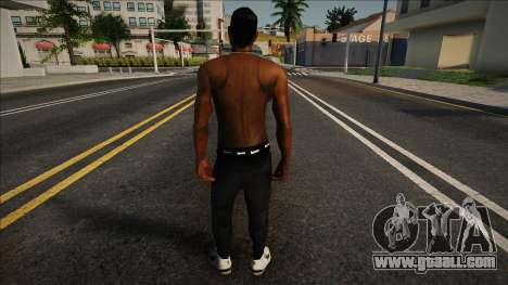 Gizzy with a bare torso for GTA San Andreas