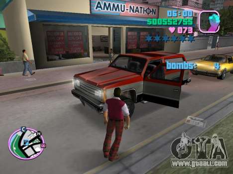 Proximity Bomb for GTA Vice City