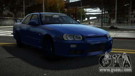 Nissan Skyline R34 Hefka for GTA 4