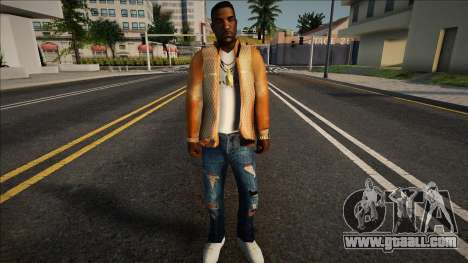 Gizzy in a Gucci outfit for GTA San Andreas