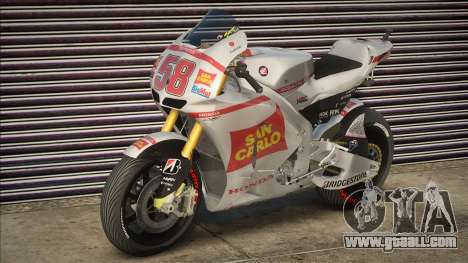 [MotoGP 2011] HONDA RC212V SAN CARLO for GTA San Andreas