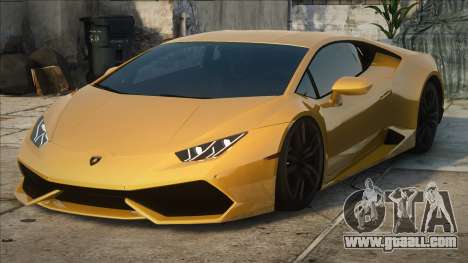 Lamborghini Huracan Gold for GTA San Andreas