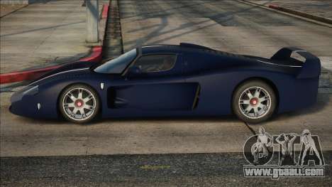 2004 Maserati MC12 Carbon Blu v1.1 for GTA San Andreas