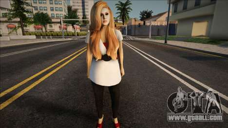 Curvy blonde for GTA San Andreas