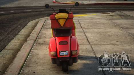 Faggio PizzaBoy HD for GTA San Andreas