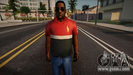 Jizzy in a golf outfit for GTA San Andreas