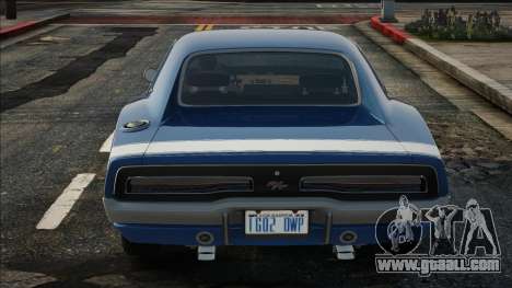 Dodge Charger RT 1970 Blue for GTA San Andreas