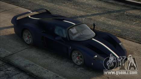 2004 Maserati MC12 Carbon Blu v1.1 for GTA San Andreas